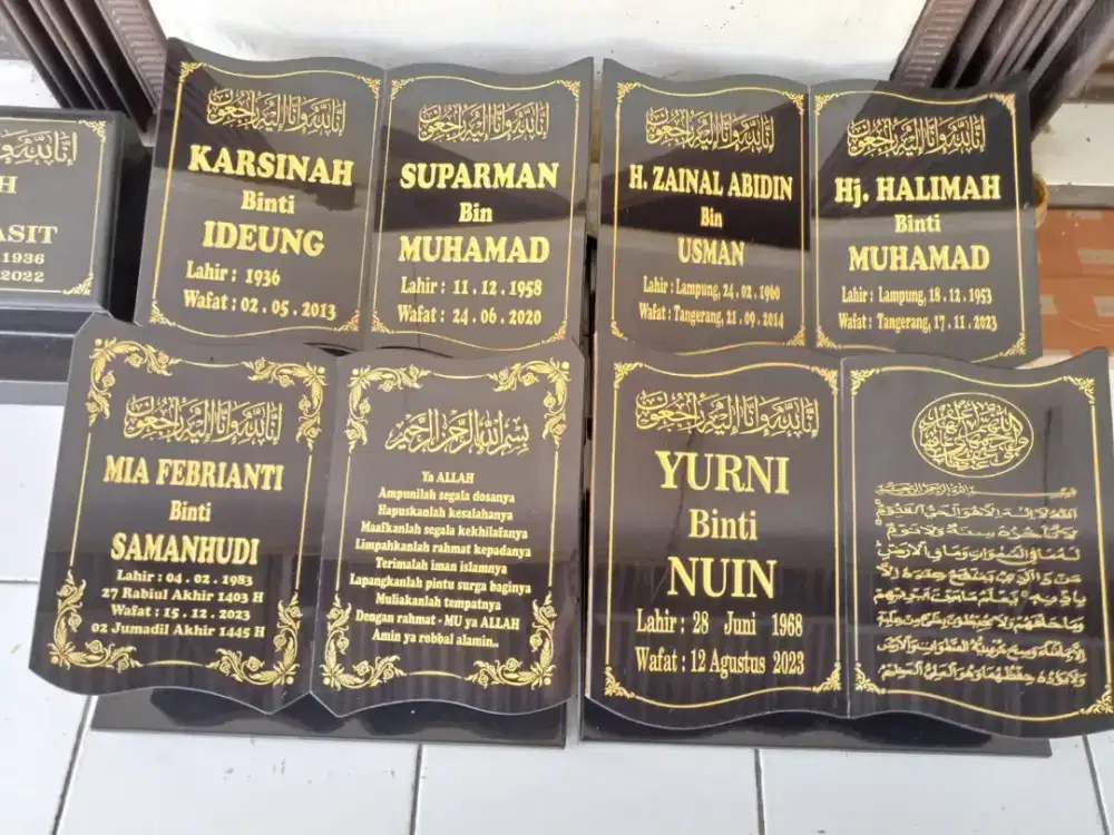 Batu nisan Model BUKU 30x40