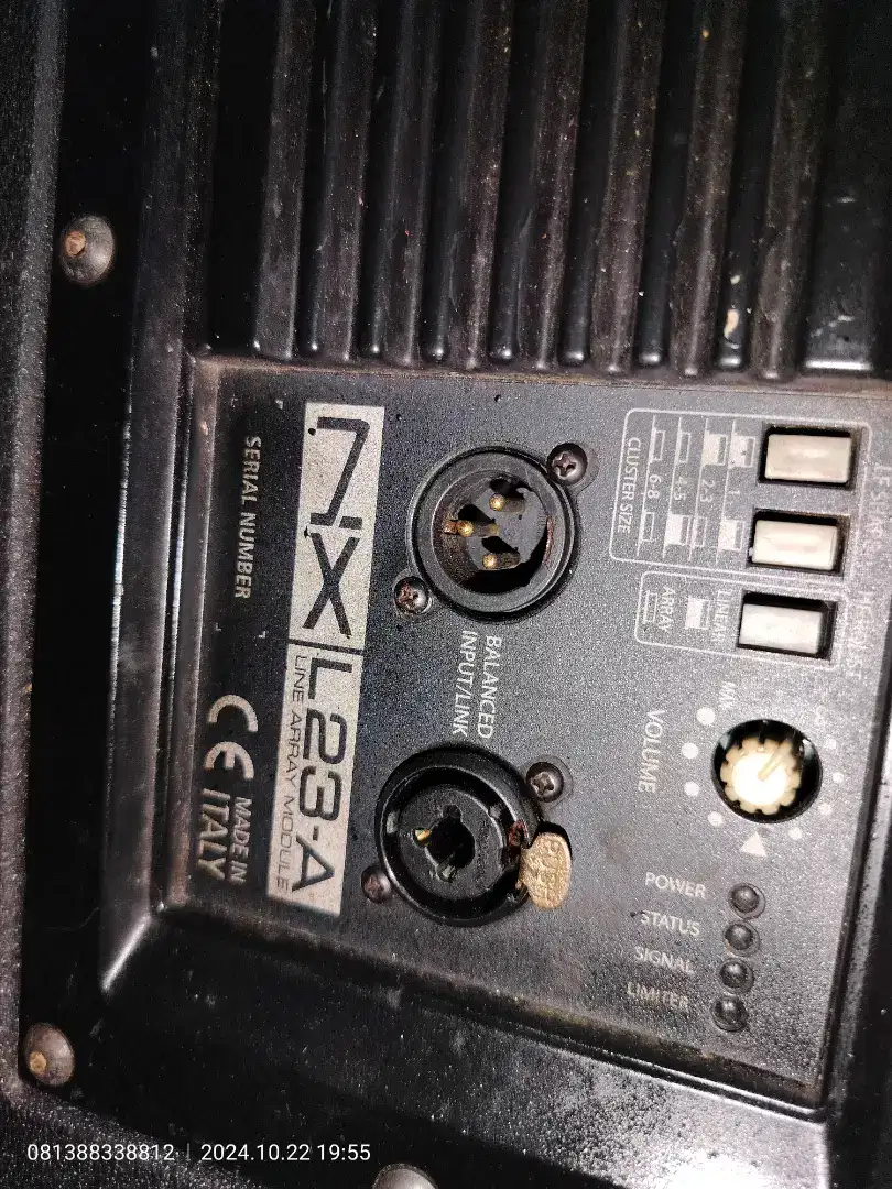 Speaker RCF linearray NXL23A 10unit