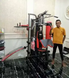 Home gym 3 sisi multifungsi cocok untuk dirumah