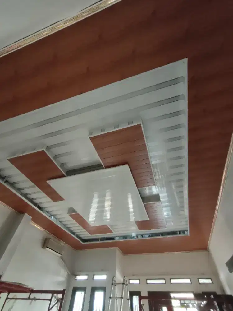 Plafon PVC terpasang