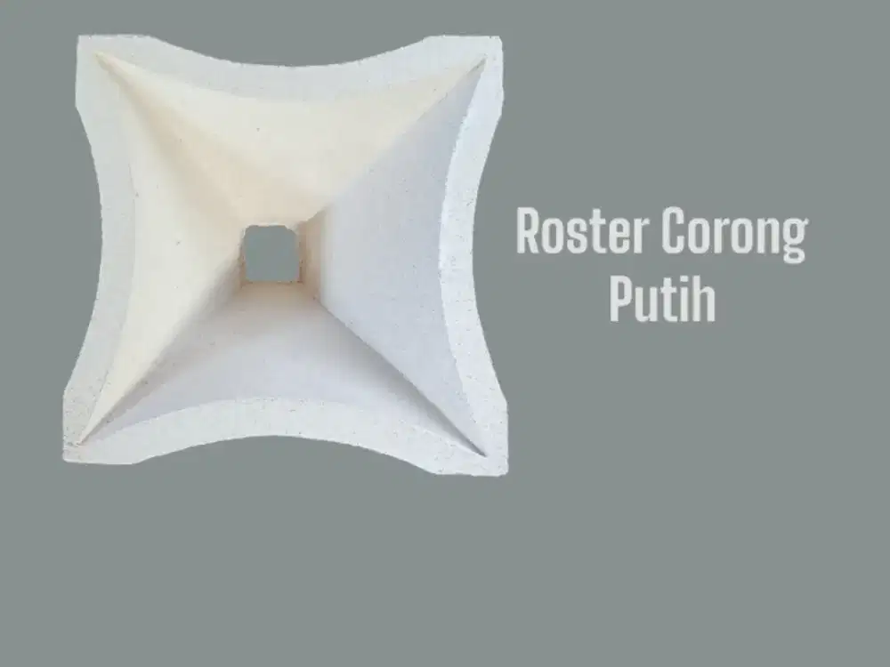 Roster corong putih 20x20