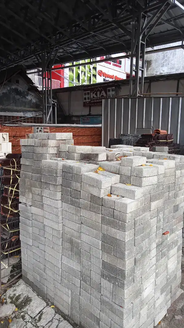 Paving bata dan seg enam 6cm