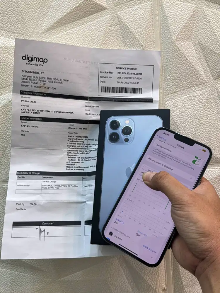 iphone 13 256 pro max gercepin