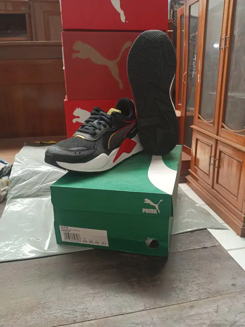 Sepatu Sneakers Puma RS-X 3D, 390025 07, Original, Size 42,5