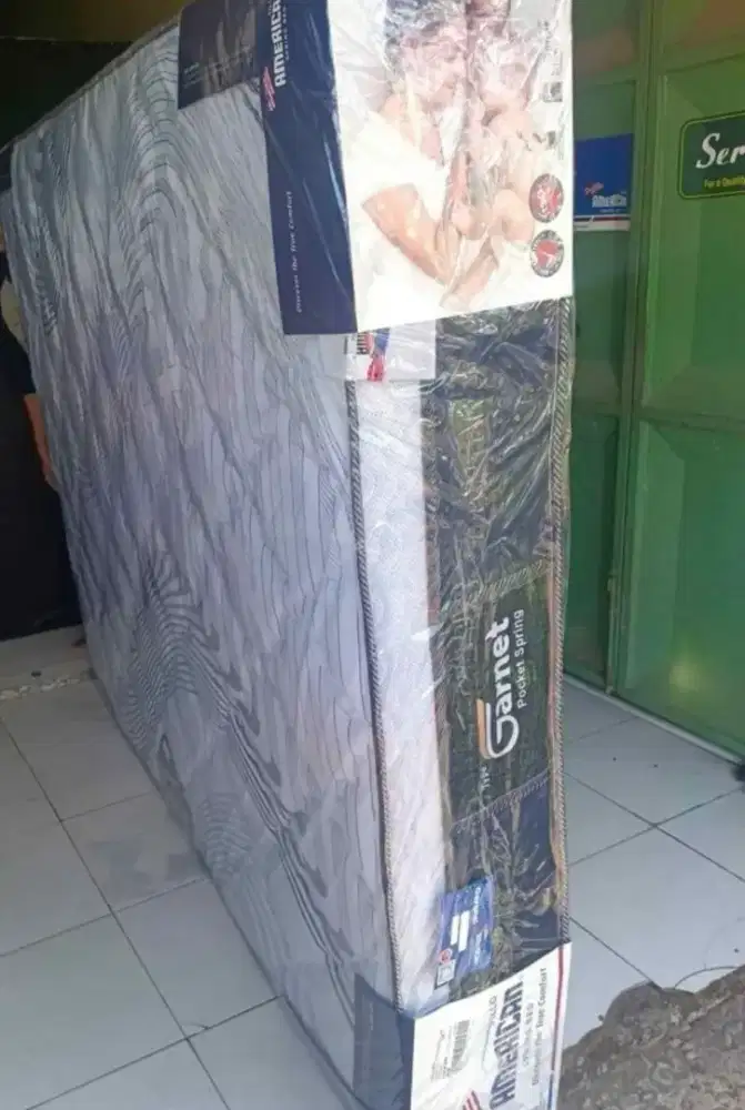 Springbed american pillo type garnet pocket