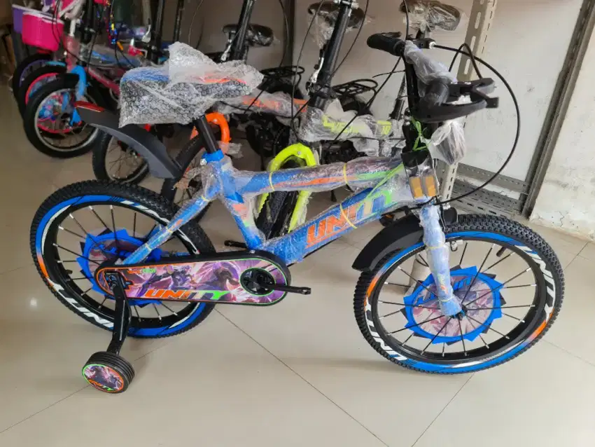 Sepeda Anak Sepeda BMX 18 inch UNITY ( JARI-JARI MOTOR )