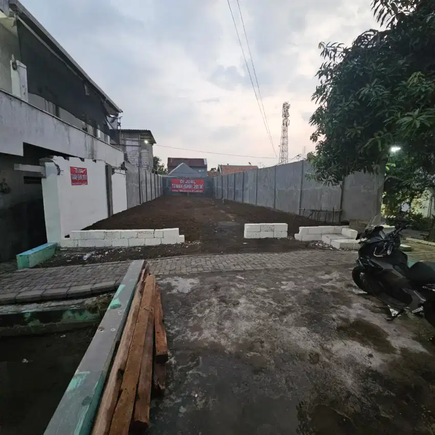 Jual tanah luwas 295 shm