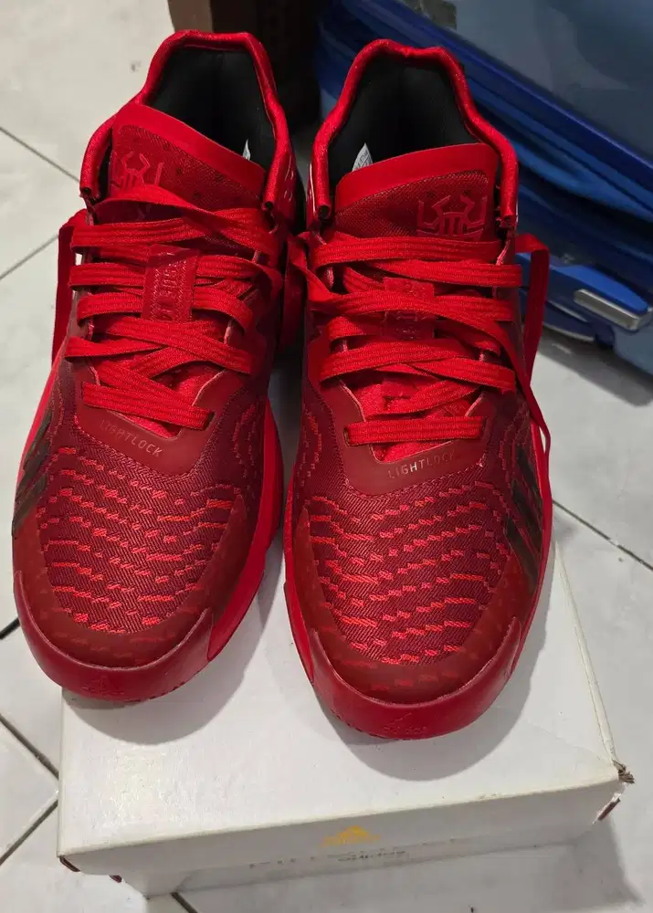 Sepatu Basket Pria ADIDAS D.O.N. ISSUE 4 VIVID RED - GX6886