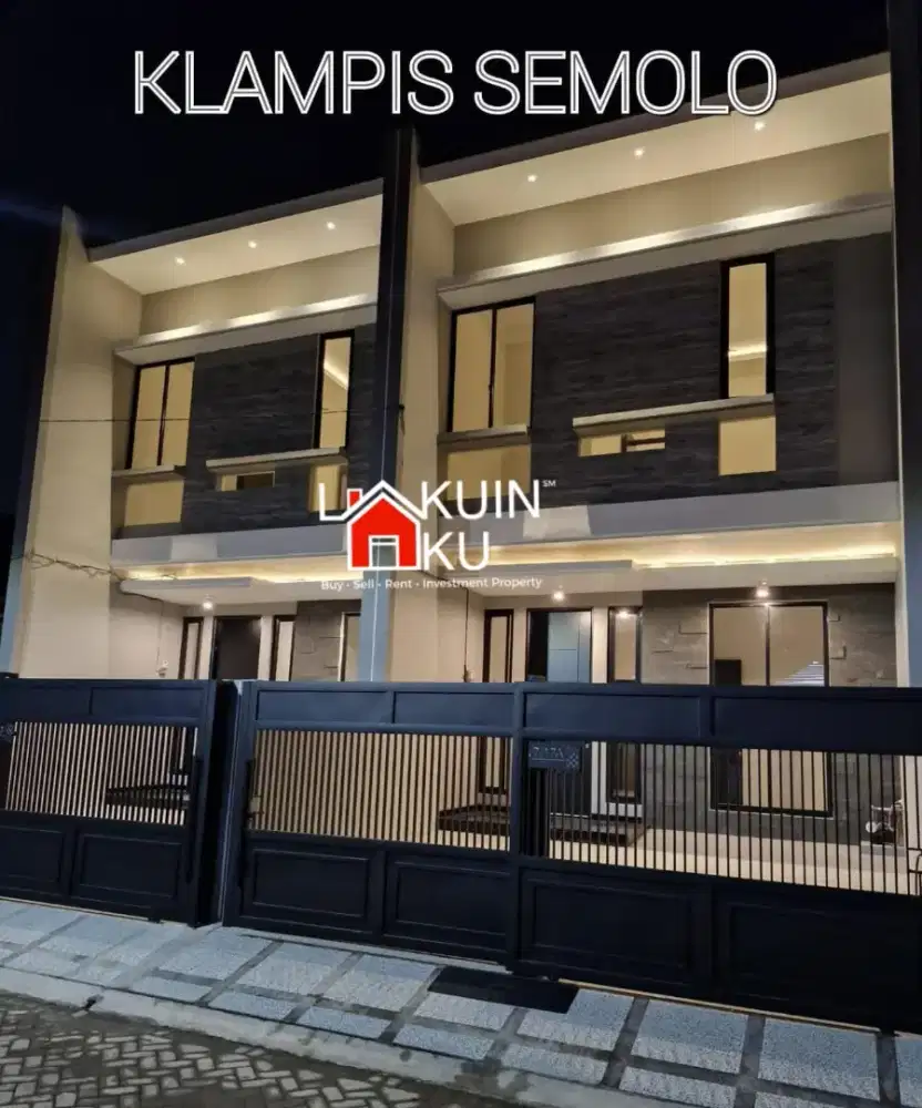 Dijual Rumah Brand New Modern Minimalis Klampis,Merr,Hokky,Jawa Timur