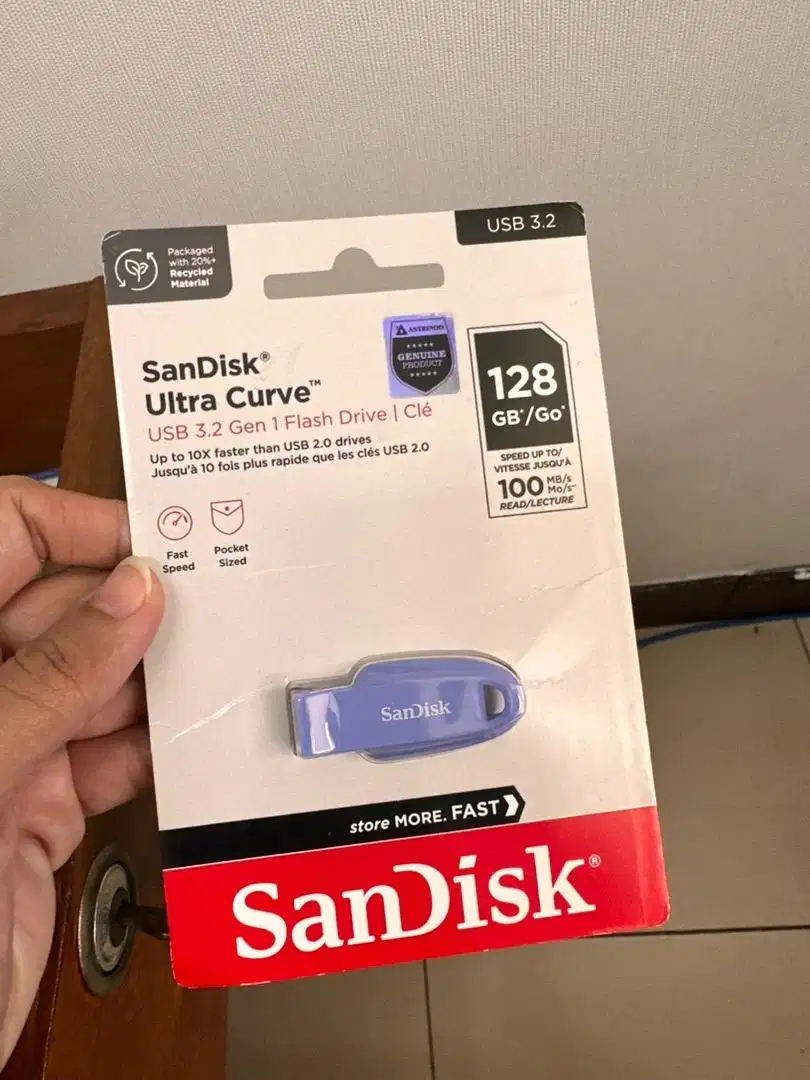 Flashdisk Sandisk USB 3.2 Ultra Curve 128GB