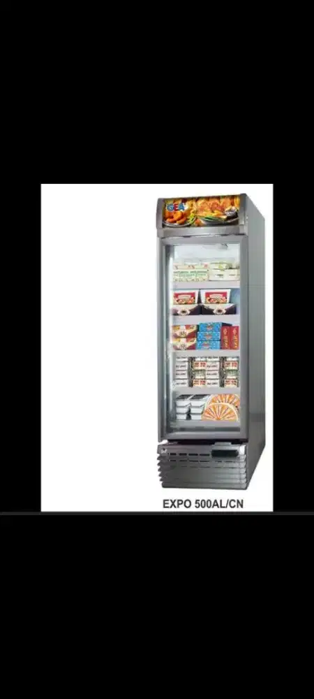 New Reject GEA Upright Glassdoor Freezer EXPO-500AL/CN Garansi