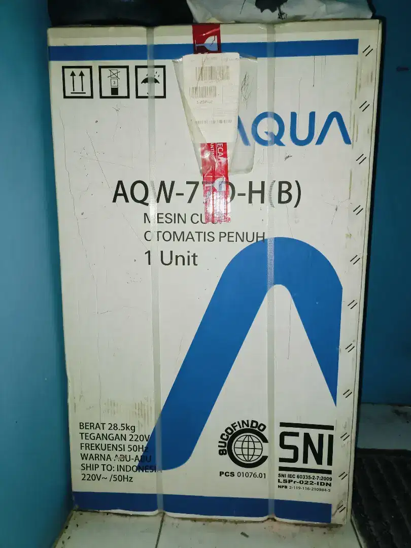 Mesin Cuci Aqua AQW - 77D - H (B)