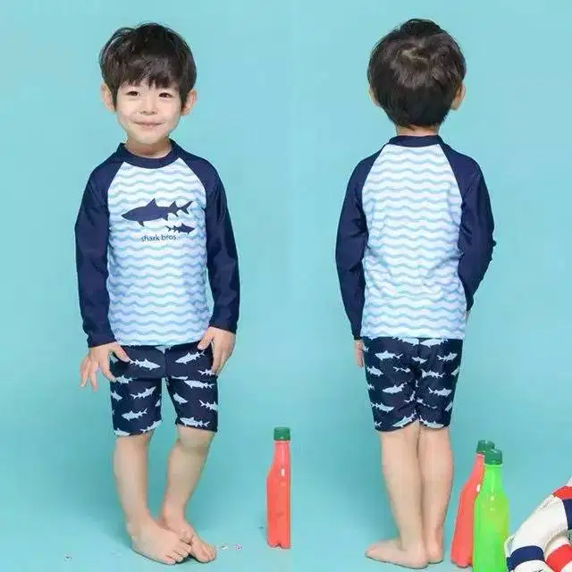 Baju Renang Anak Cowok Swimsuit Import setelan celana atasan