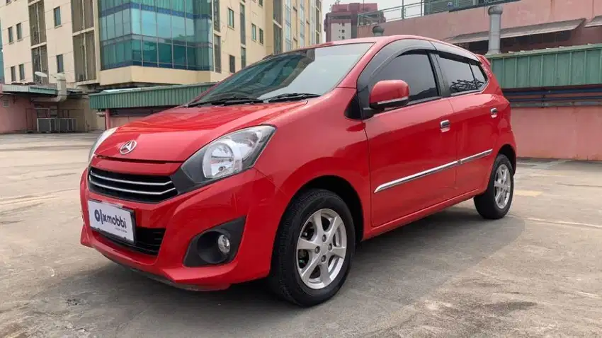 TDP 5Jt Daihatsu Ayla 1.0 X Bensin-MT 2018 Merah /