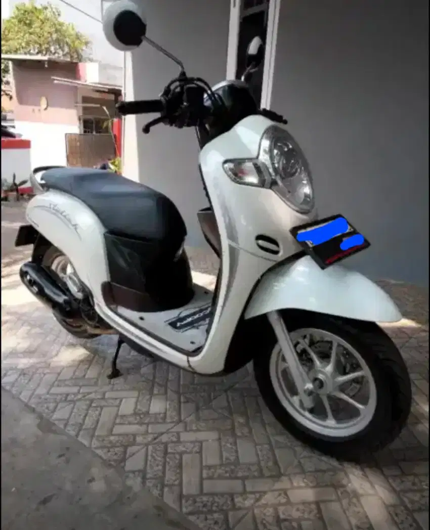 Scoopy Donat 2018 Super Sehat boleh test, jual karna kebanyakan motor