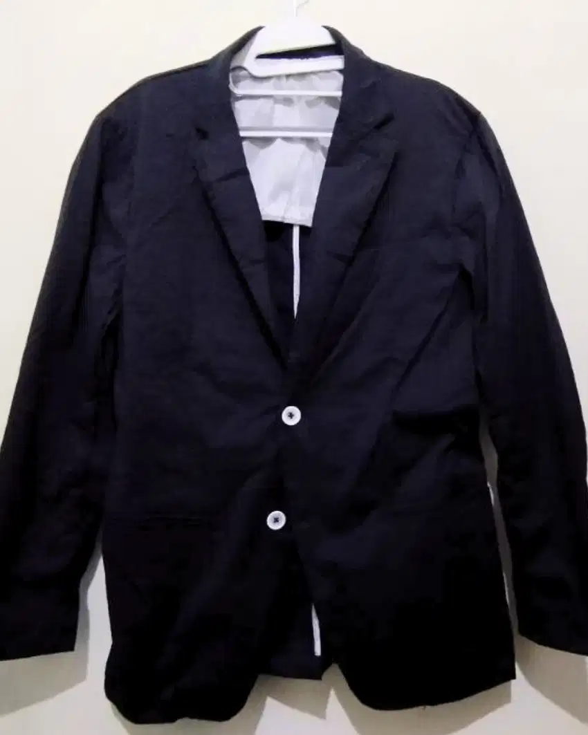 Jas Blazer Black Formal Louis Castel Original Preloved