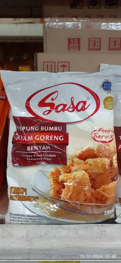JUAL TEPUNG CHICKEN, BAKWAN, PISANG GORENG MEREK KOBE, SASA, MAKASUKA