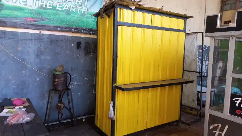 Rombong container bekas dijual murah