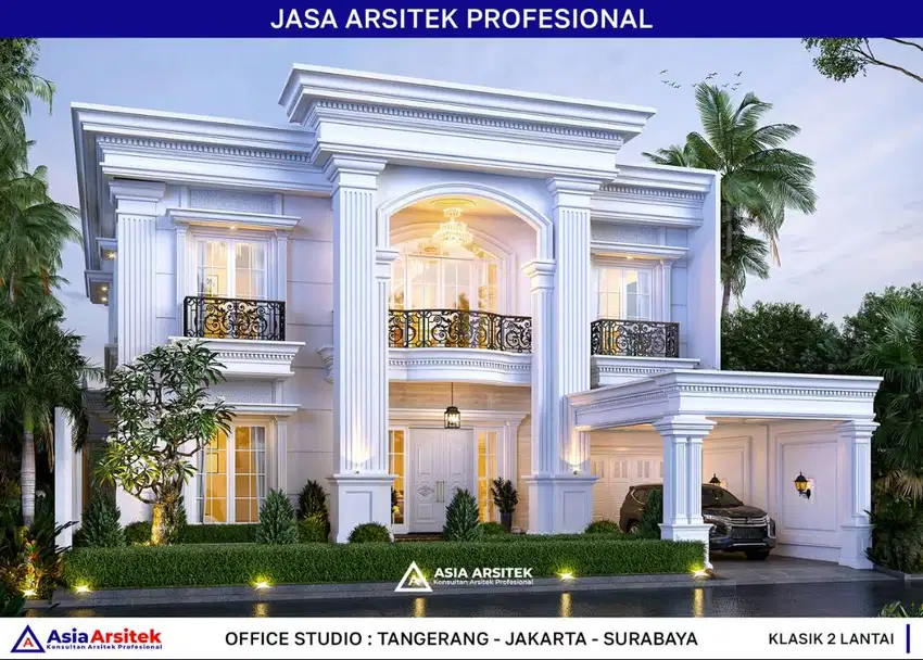 Jasa Arsitek Desain Rumah di Tangerang Desain Rumah 665 m2