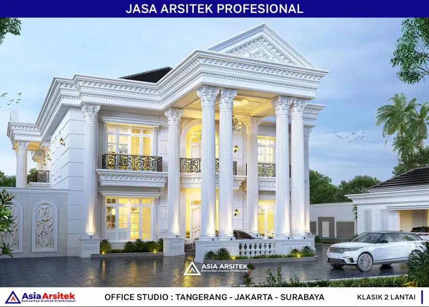 Jasa Arsitek Desain Rumah di Tangerang Desain Rumah 2310 m2