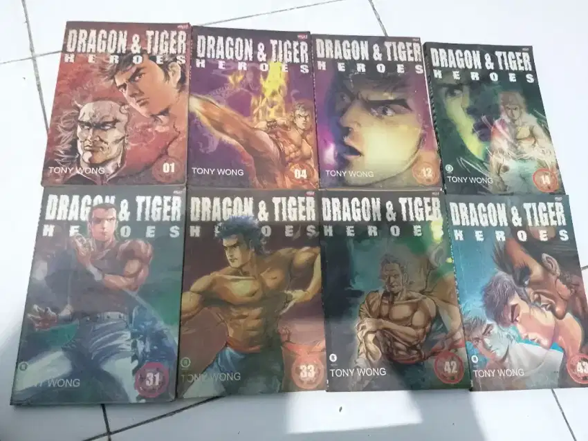 komik Dragon & Tiger heroes cabutan