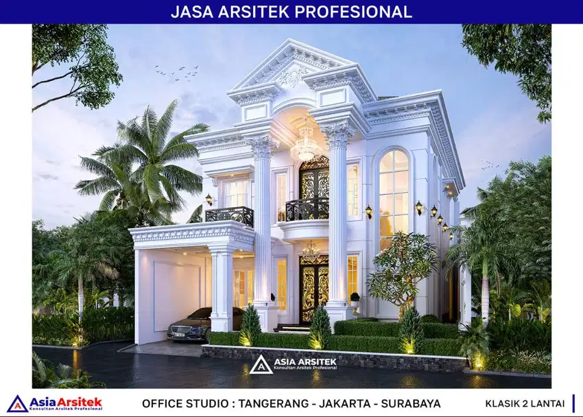 Jasa Arsitek Desain Rumah di Tangerang Desain Rumah 332 m2