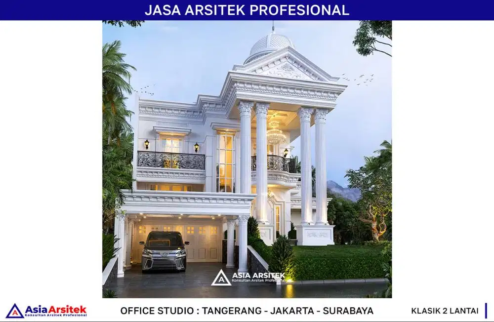 Jasa Arsitek Desain Rumah di Tangerang Desain Rumah 420 m2