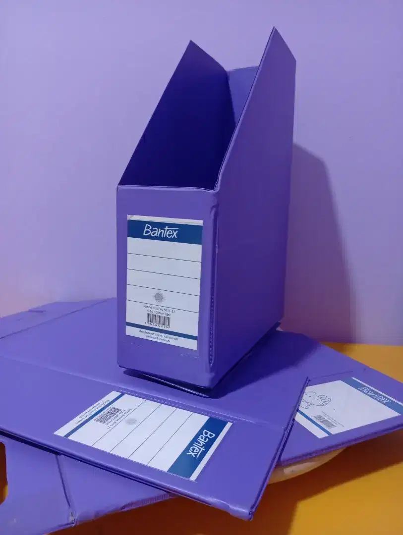 Box File Bantex 4011 Jumbo Folio Lilac