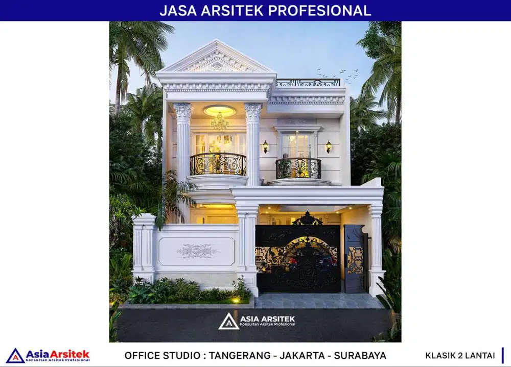 Jasa Arsitek Desain Rumah di Tangerang Desain Rumah 166 m2