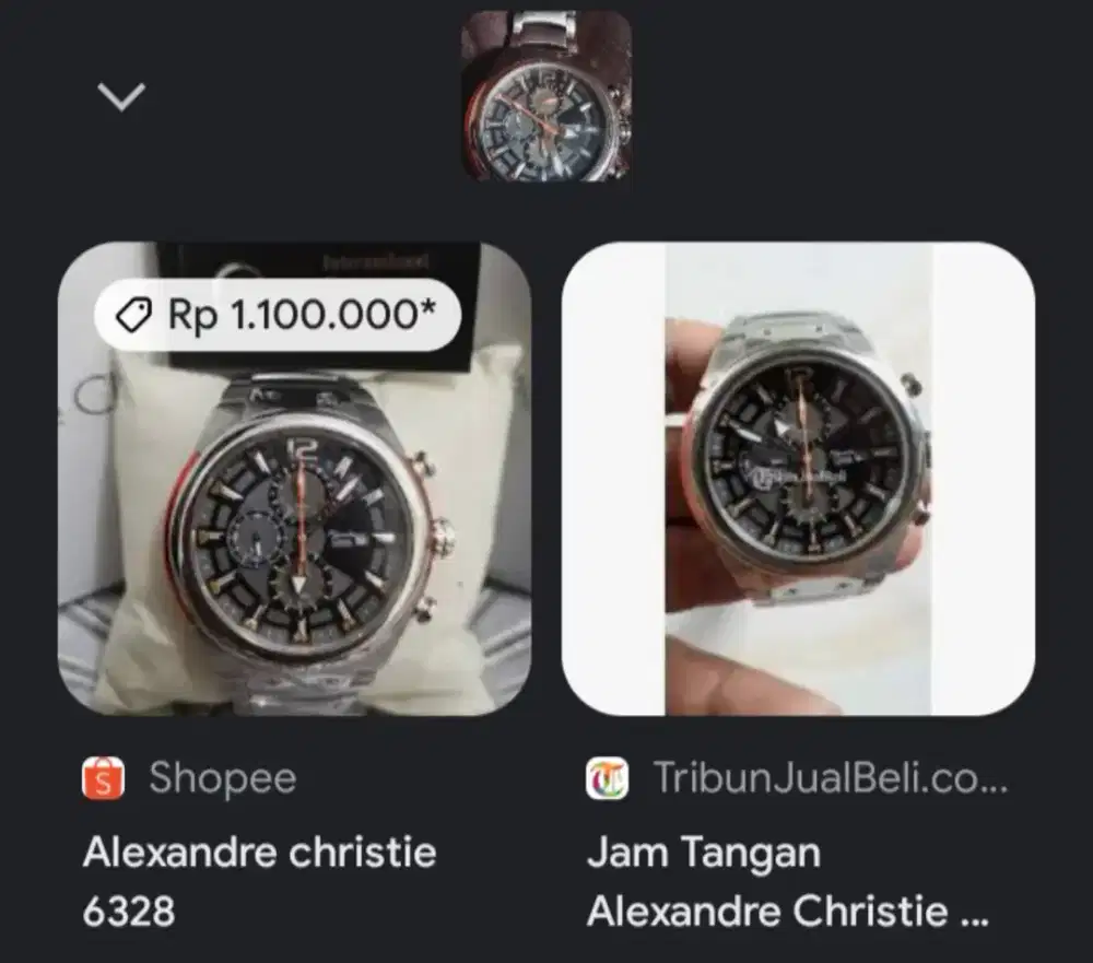 Jam tangan pria Alexandre Christie 6328 AC chrono limited edition