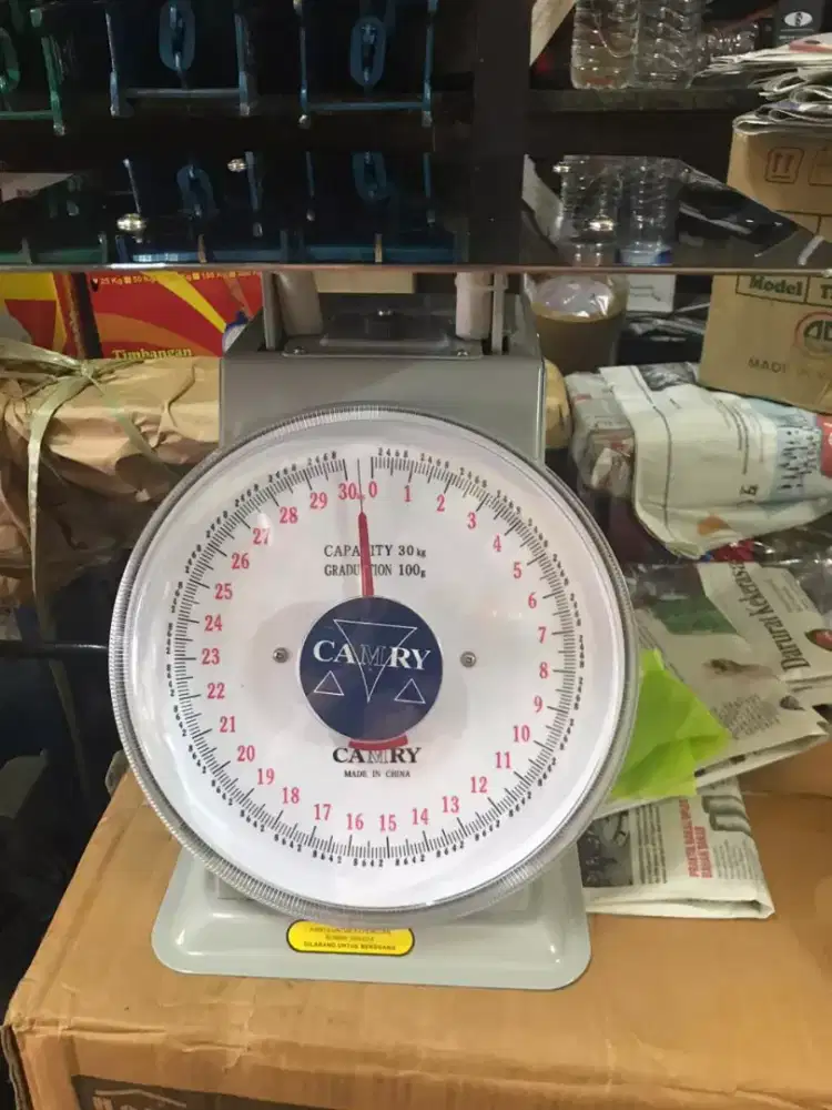 Timbangan duduk jarum camry 30 kg ,60kg,100kg,150kg