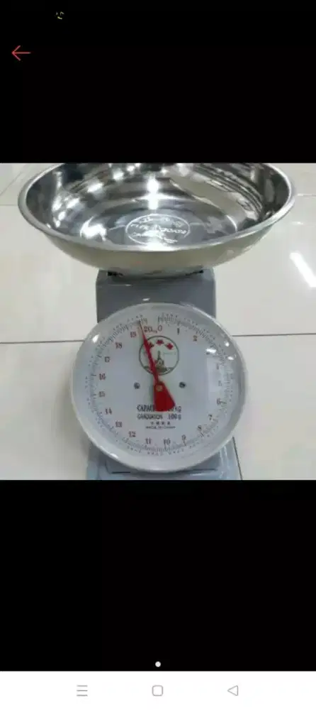 Timbangan jarum mangkok 5kg-20kg