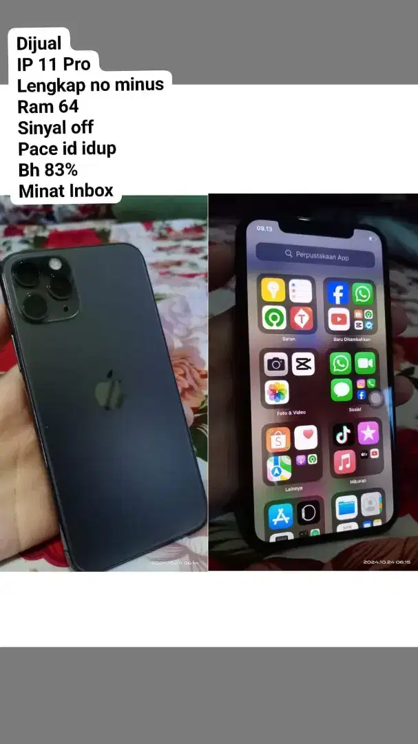 Jual iPhone 11 pro