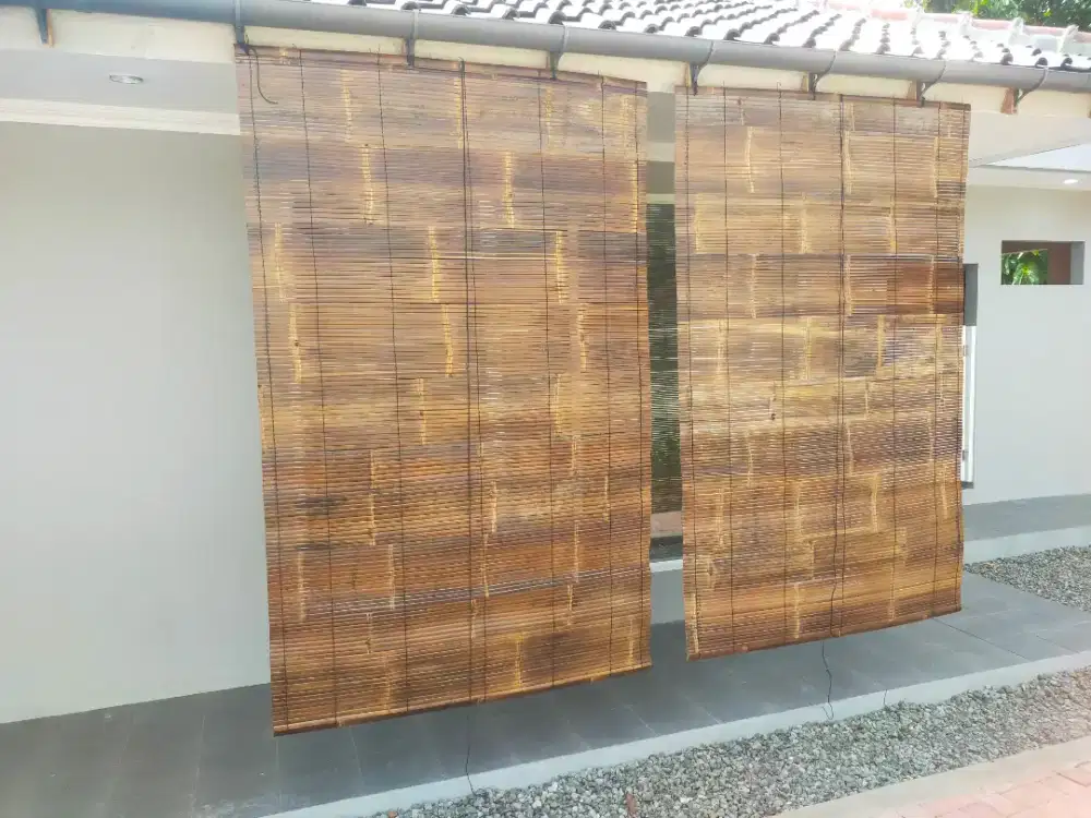 Krey tirai bambu wulung