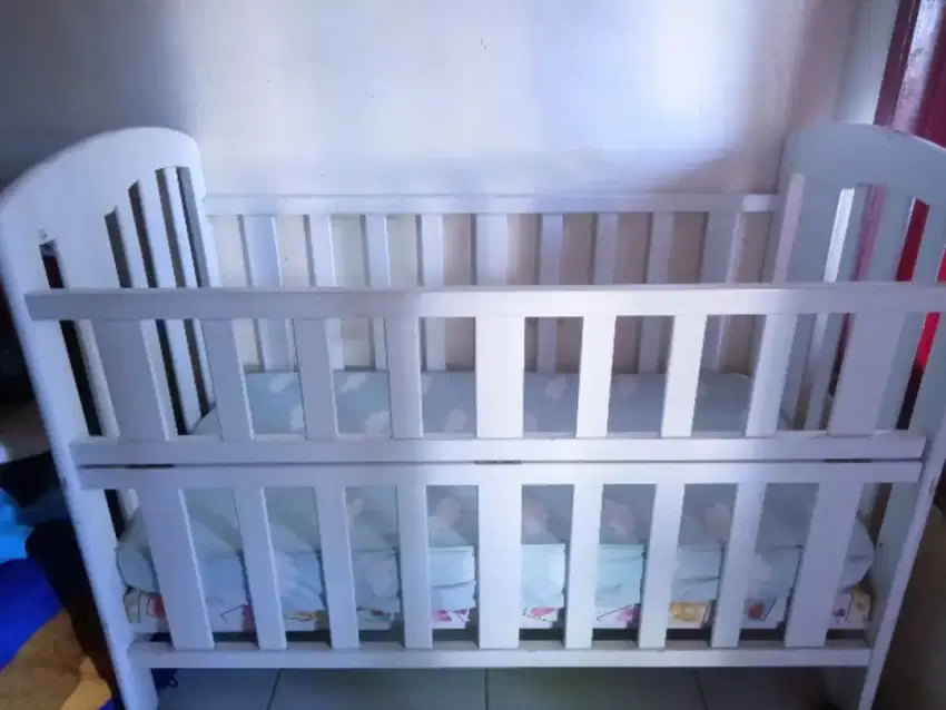 Keranjang bayi ,baby box dari kayu, murah bekas baby
