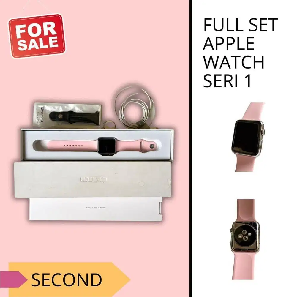 Full set apple watch serie 1 second