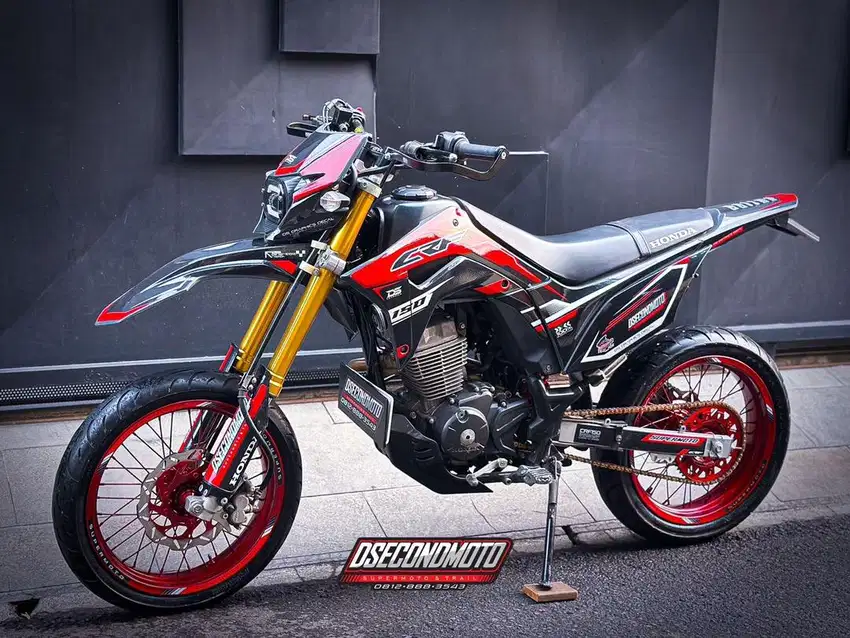 HONDA CRF 150 MODIF SUPERMOTO MESIN SEHAT SIAP TOURING