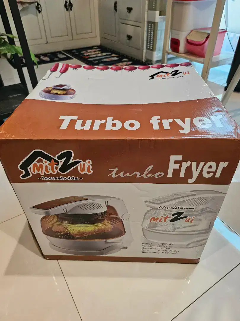 Turbo Fryer 14 liter Mitzui