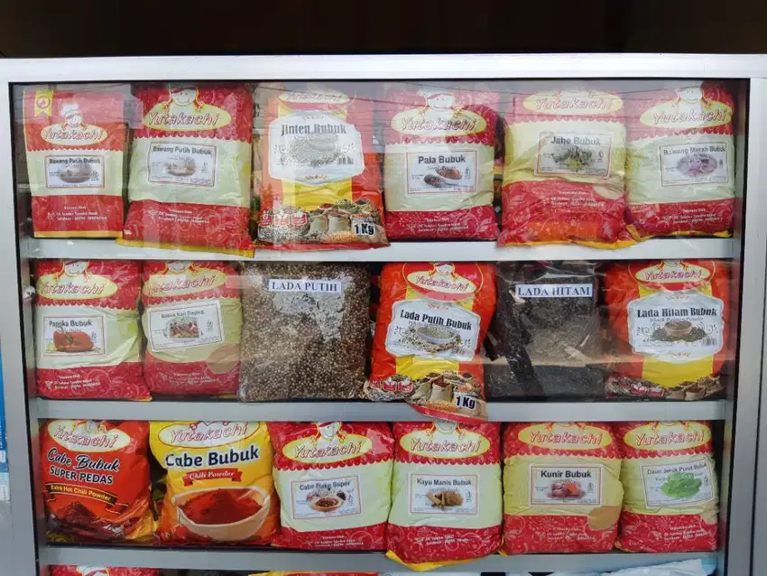 Jual Bumbu Rempah Kering Bubuk siap pakai  YUTAKACHI kemasan 1 kg