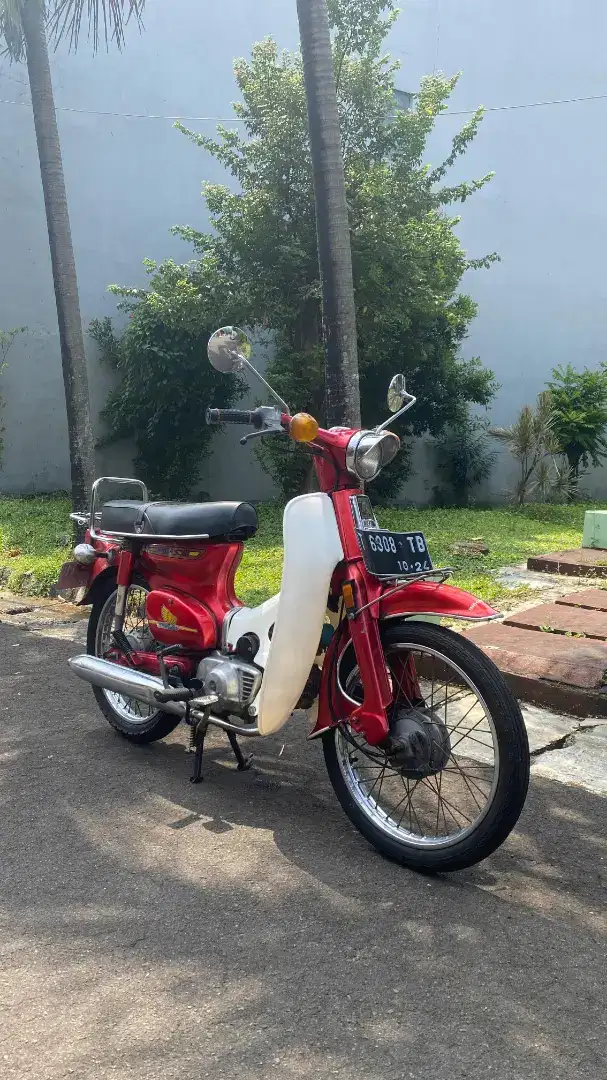 Honda C70 1976 BPKB bawaan lahir