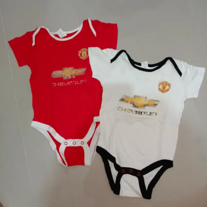 Baby jumper jumpsuit bayi Chevrolet Manchester United MU asli Original