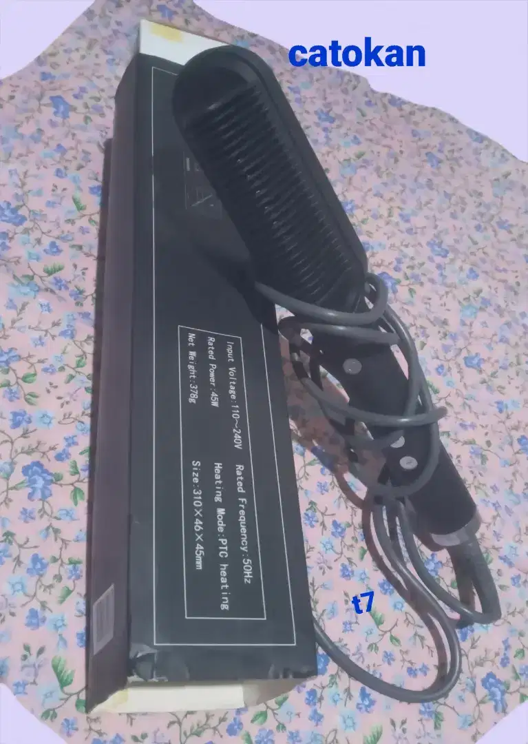 Catokan rambut model sisir