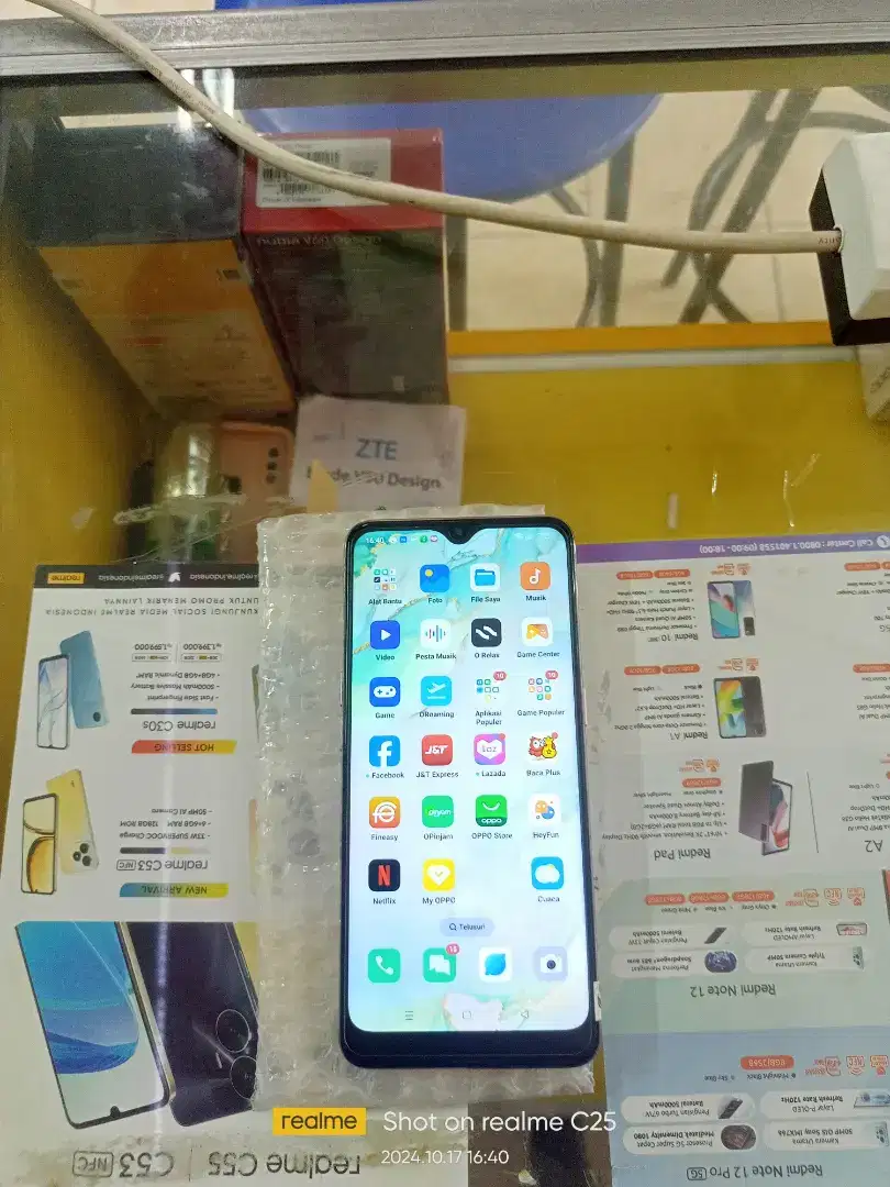 Oppo Reno3 8/128 bekas (HP CES) normal bisa Tukar Tambah