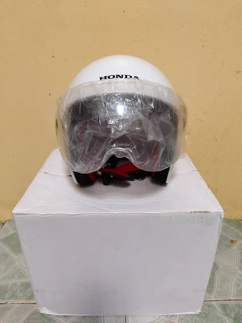 Helm Standar Honda Scoopy - Putih