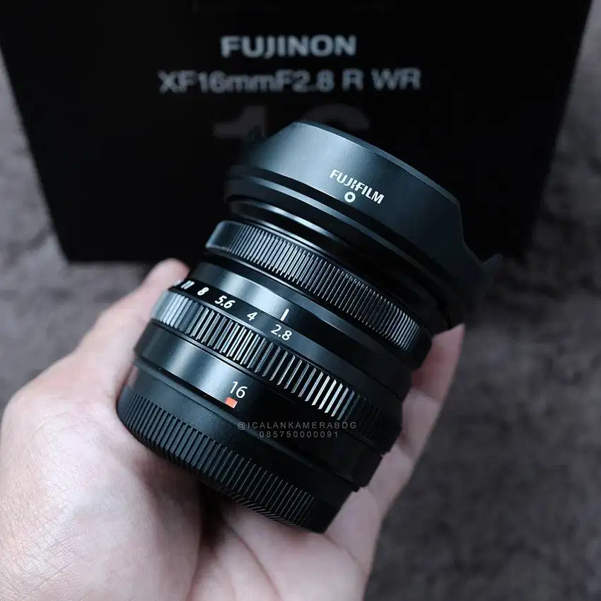 Fujinon XF 16mm F2.8 R WR Like New Fullset Box Fujinon XF 18mm XF 23mm