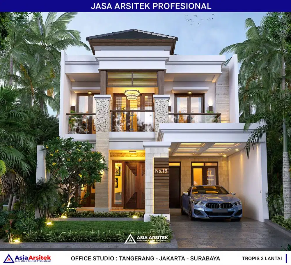 Jasa Arsitek Desain Rumah di Tangerang Desain Rumah 144 m2