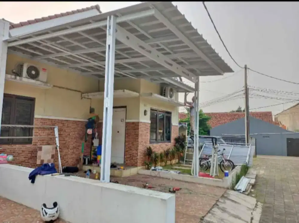 Menerima pemasangan kanopi baja ringan