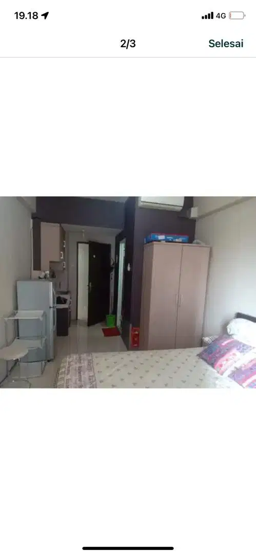Dijual cepat Aprtemen Sunter Park View studio full furnished
