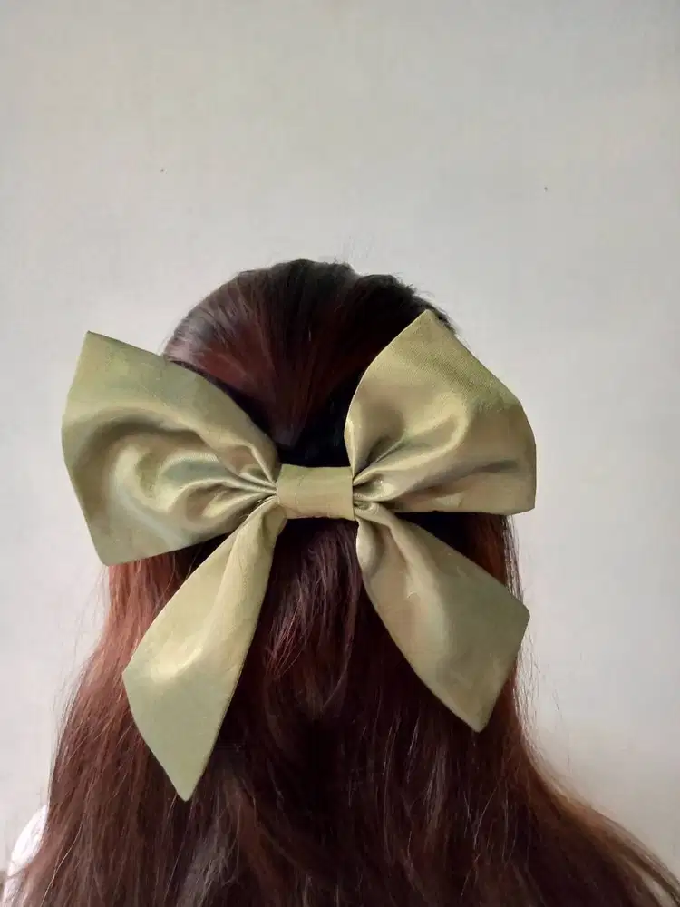 Jepit rambut pita tafetta silk