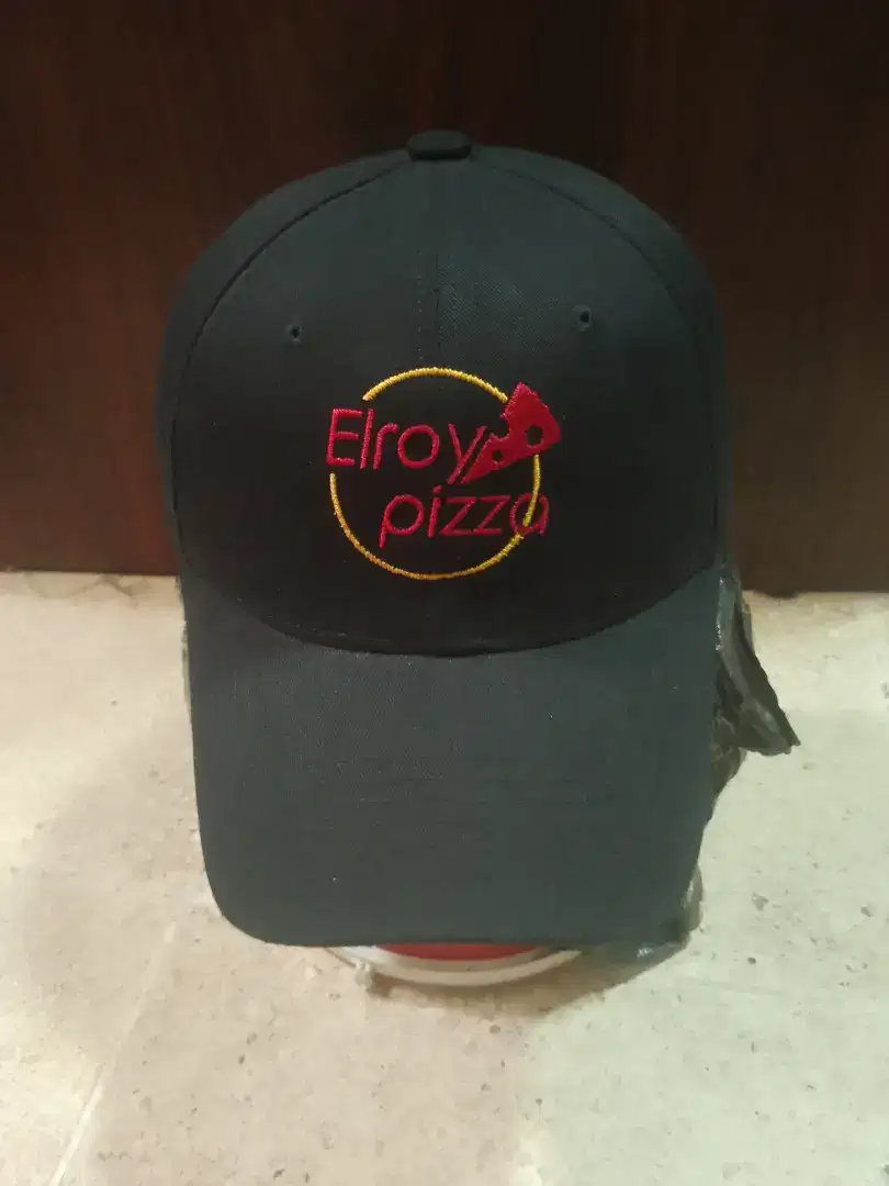 Topi elroy pizza original second bekas